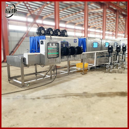 全自動洗筐機 高效解決食品廠周轉(zhuǎn)筐油污漬清洗難題